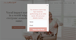 Desktop Screenshot of lisalockland-bell.com