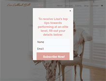 Tablet Screenshot of lisalockland-bell.com